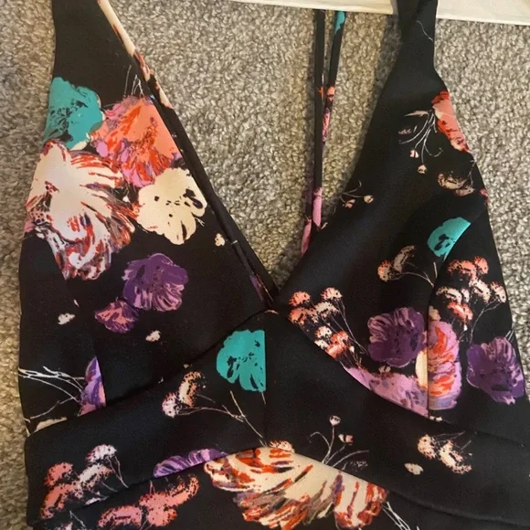 Floral short dress - Picture 2 of 4